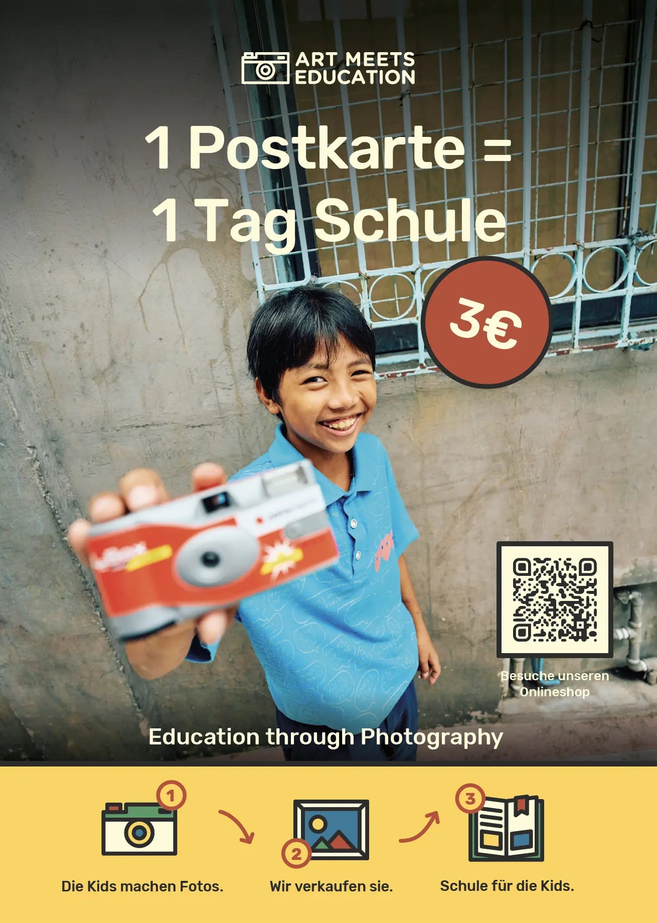 AME in deinem Shop - Postkartendisplay