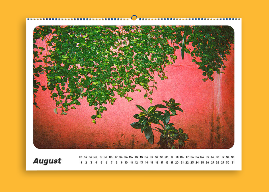 Kalender 2025 - 2 Wochen Schule