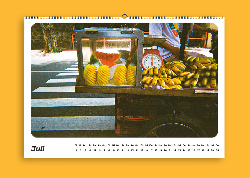 Kalender 2025 - 2 Wochen Schule