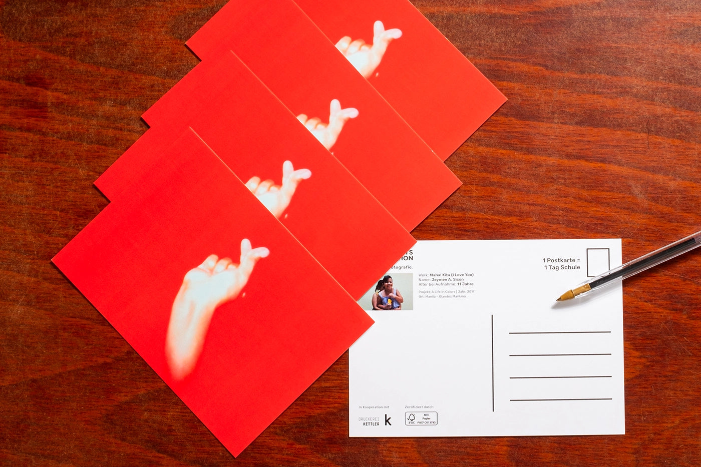 Postkarten Bundle - Ich Liebe Dich