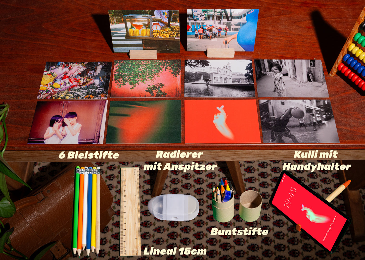 Postkarten Bundle + Schulstarterset