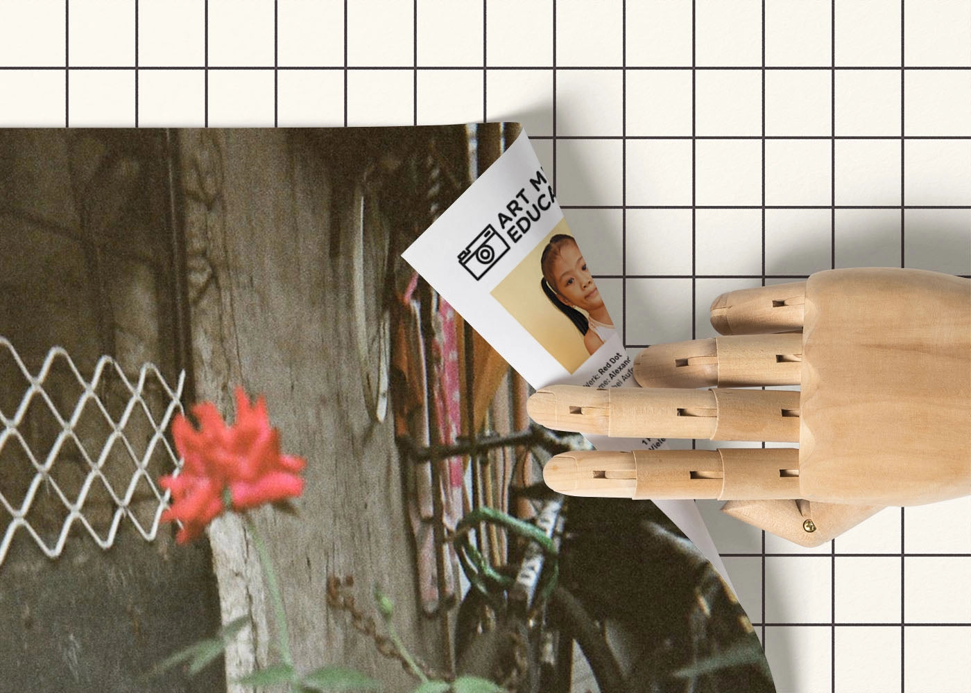 Alexandria Bello - Red Dot - Poster DIN A3 - detail - Project See What I See