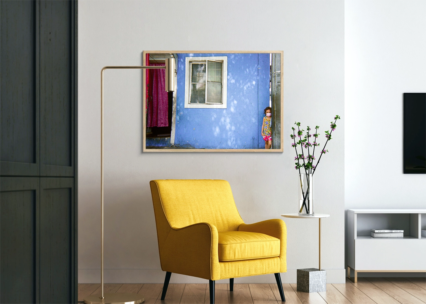 Chryslin Realino - Corner - Print Original oak - Project See What I See