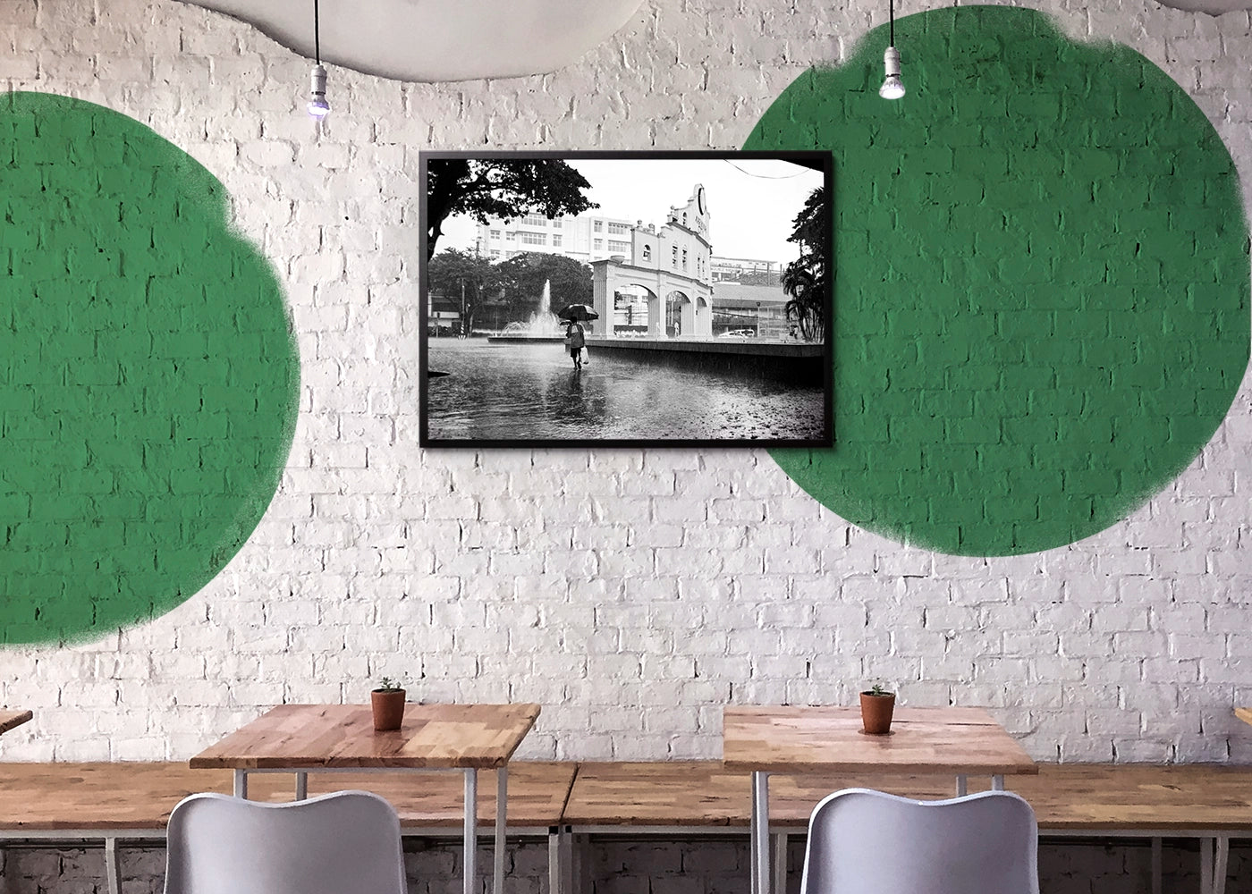 Cris Lorence Magno - Bresson - Print original in black frame - Hommage