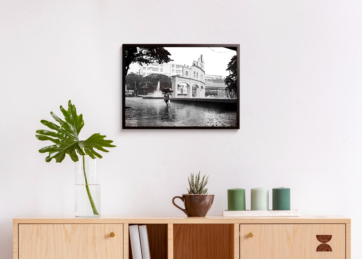 Cris Lorence Magno - Bresson - Print poster DinA3 in black frame - Hommage