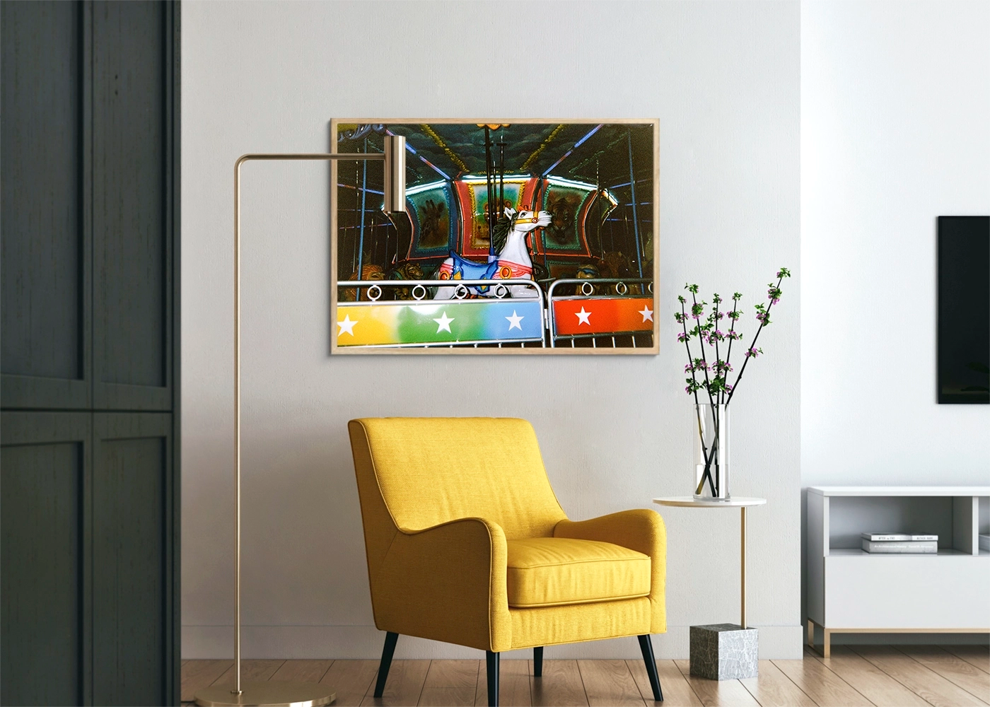artmeetseducation_Cris_Lorence_Magno_Marry_Go_Round_print_original_oak.webp