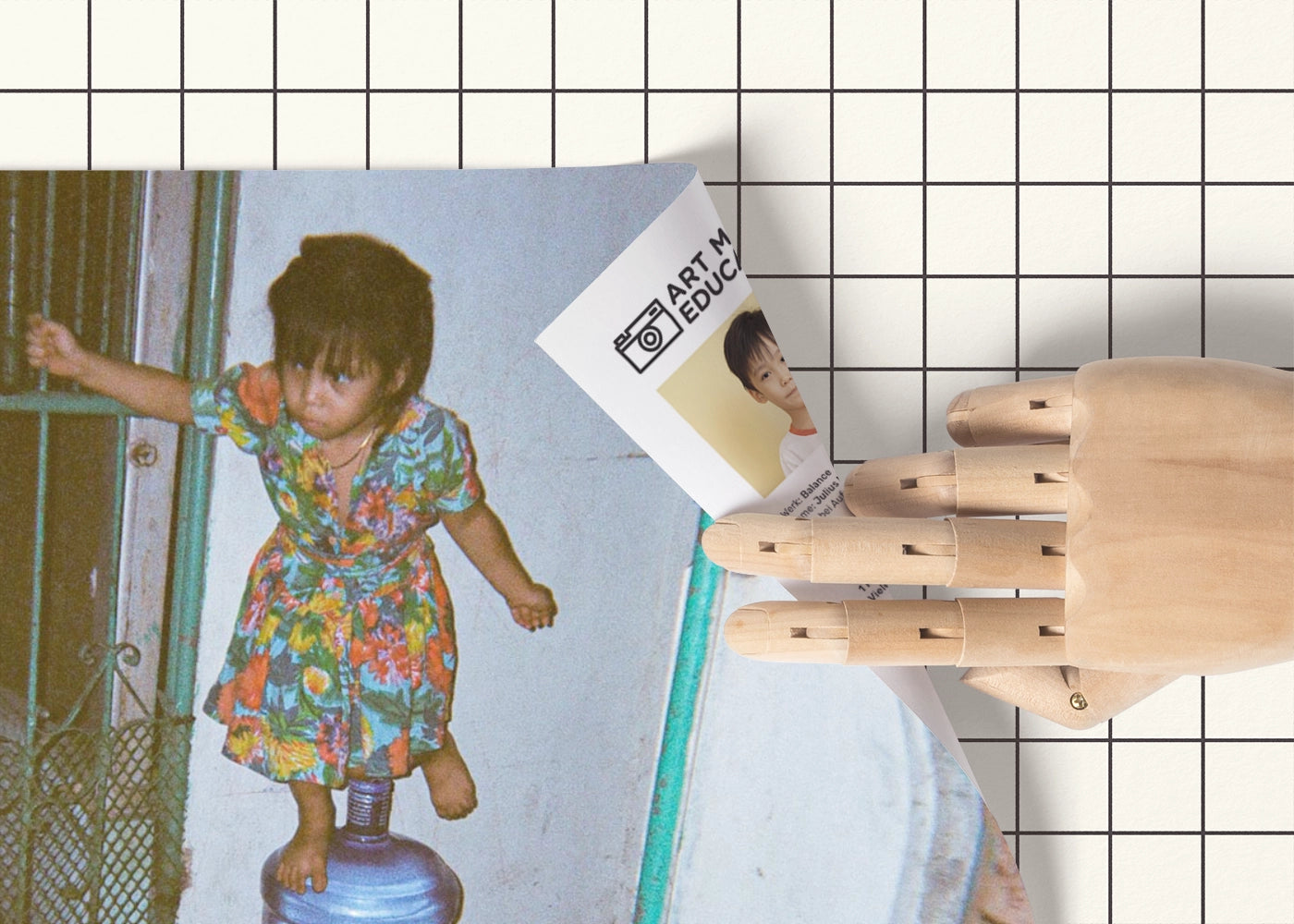 Julius Merculesio - Balance - Poster DIN A3 - detail - Project See What I See