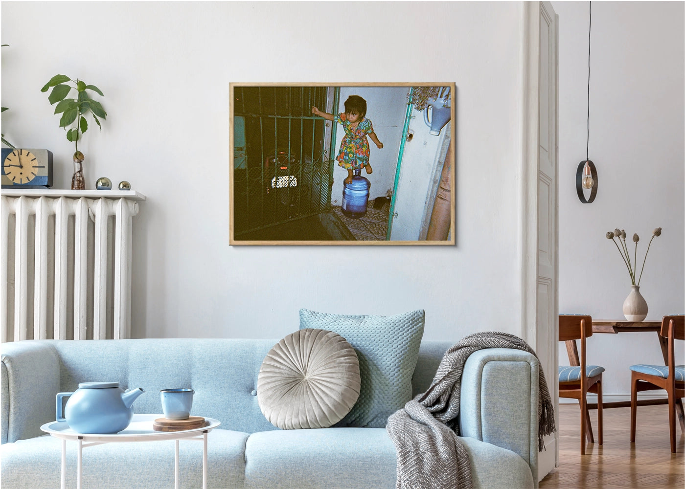 Julius Merculesio - Balance  - Print original in oak frame - Project See What I See