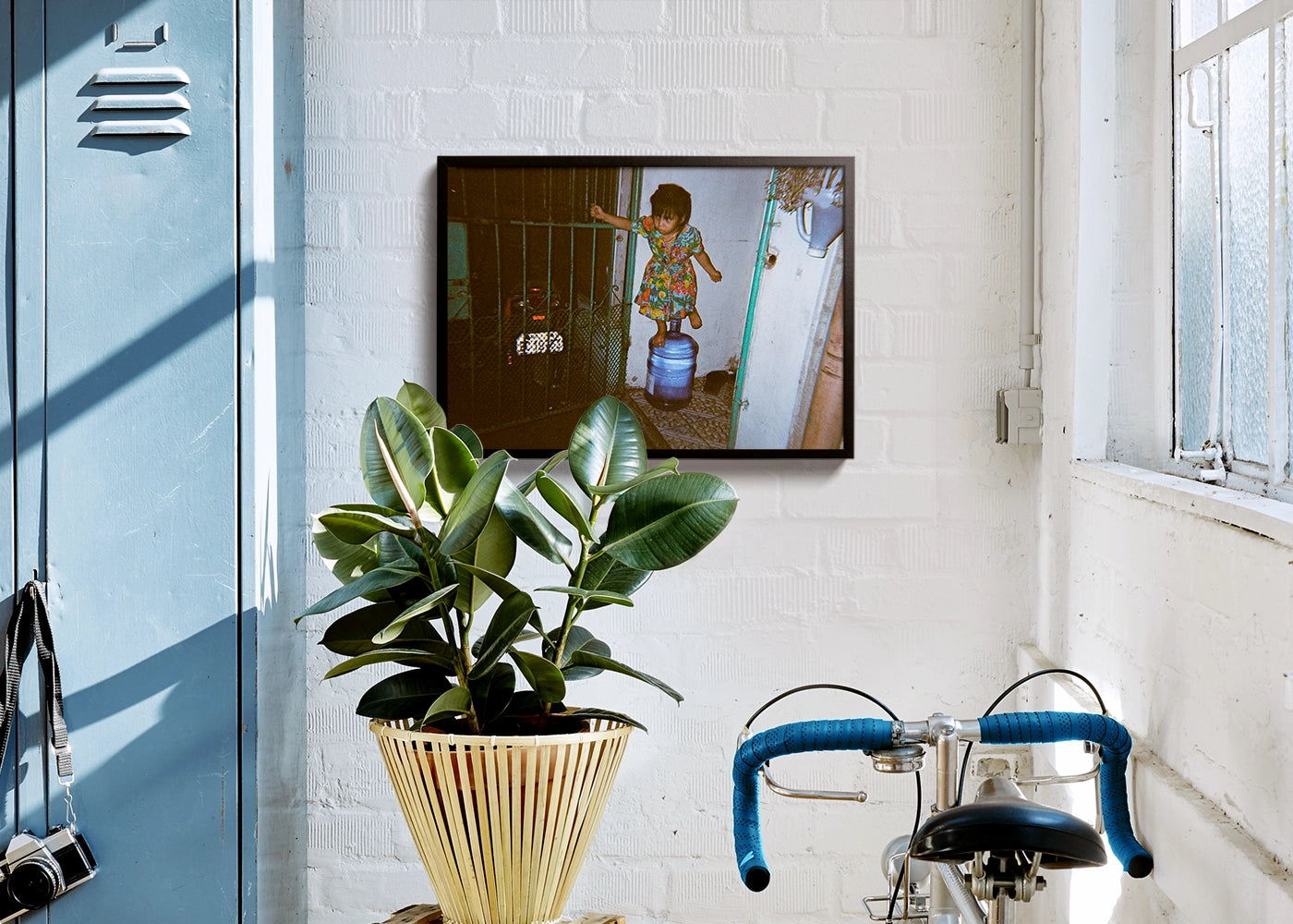 Julius Merculesio - Balance - Print poster DIN A3 - black frame - Project See What I See