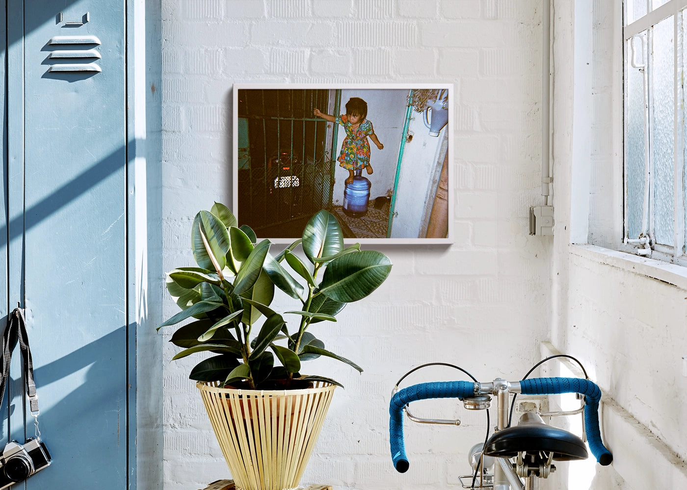 Julius Merculesio - Balance - Print poster DinA3 - white frame - Project See What I See