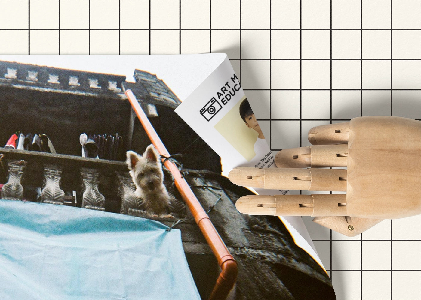 Neil Jacob Billones - Top Down - Print poster DinA3 detail - Project See What I See