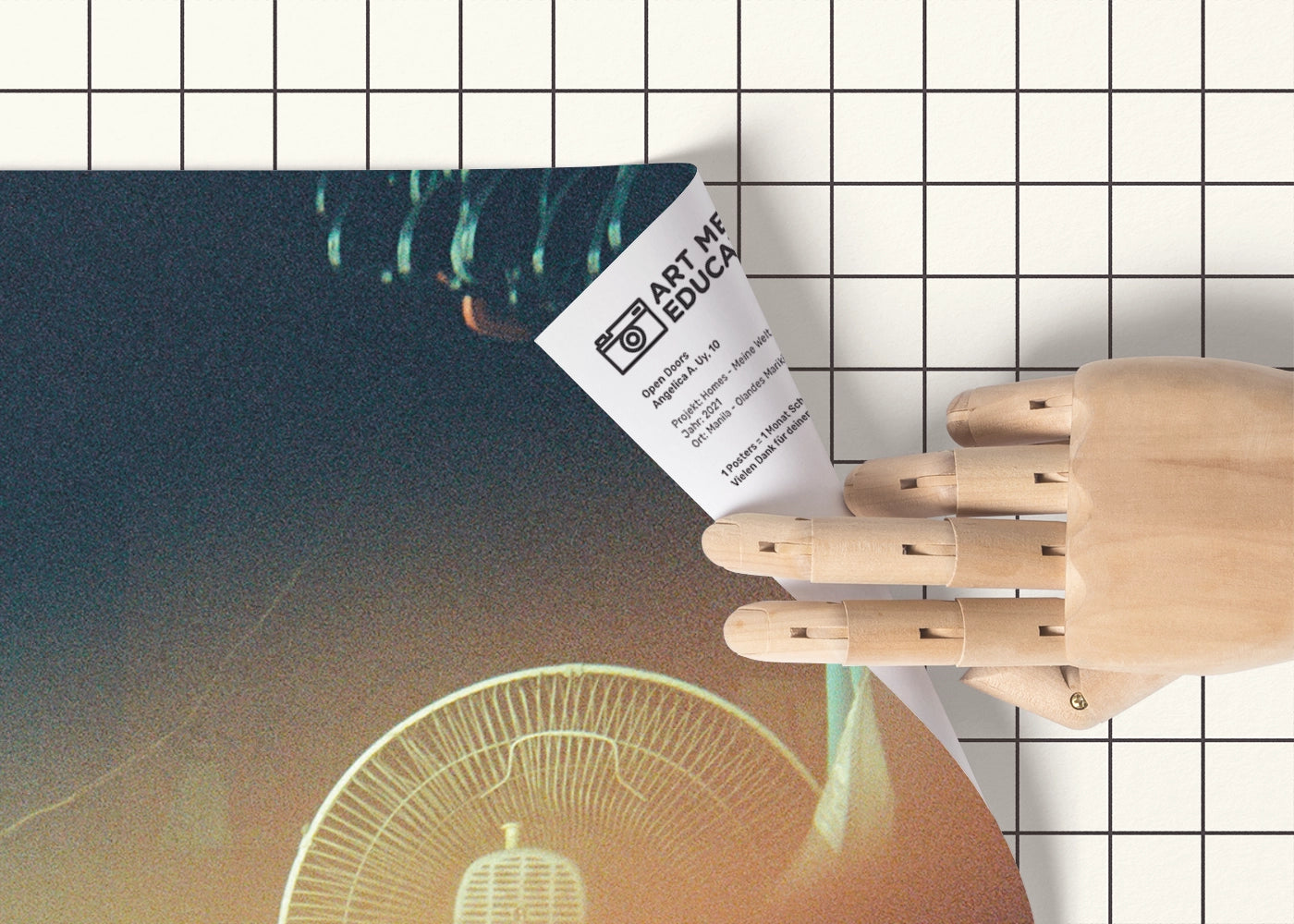 Angelica A. Uy - Open Doors - Poster DIN A3 - Detail - Project Homes