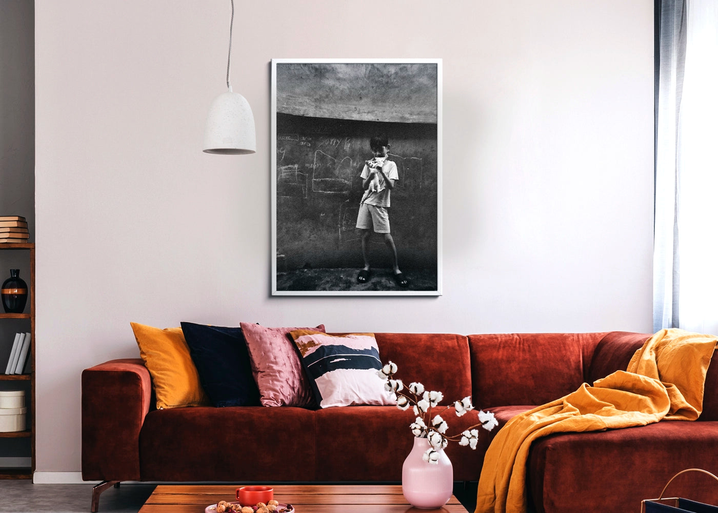 Prince Michael Liwanag - Sorry P  - Print original white frame - Project See What I See