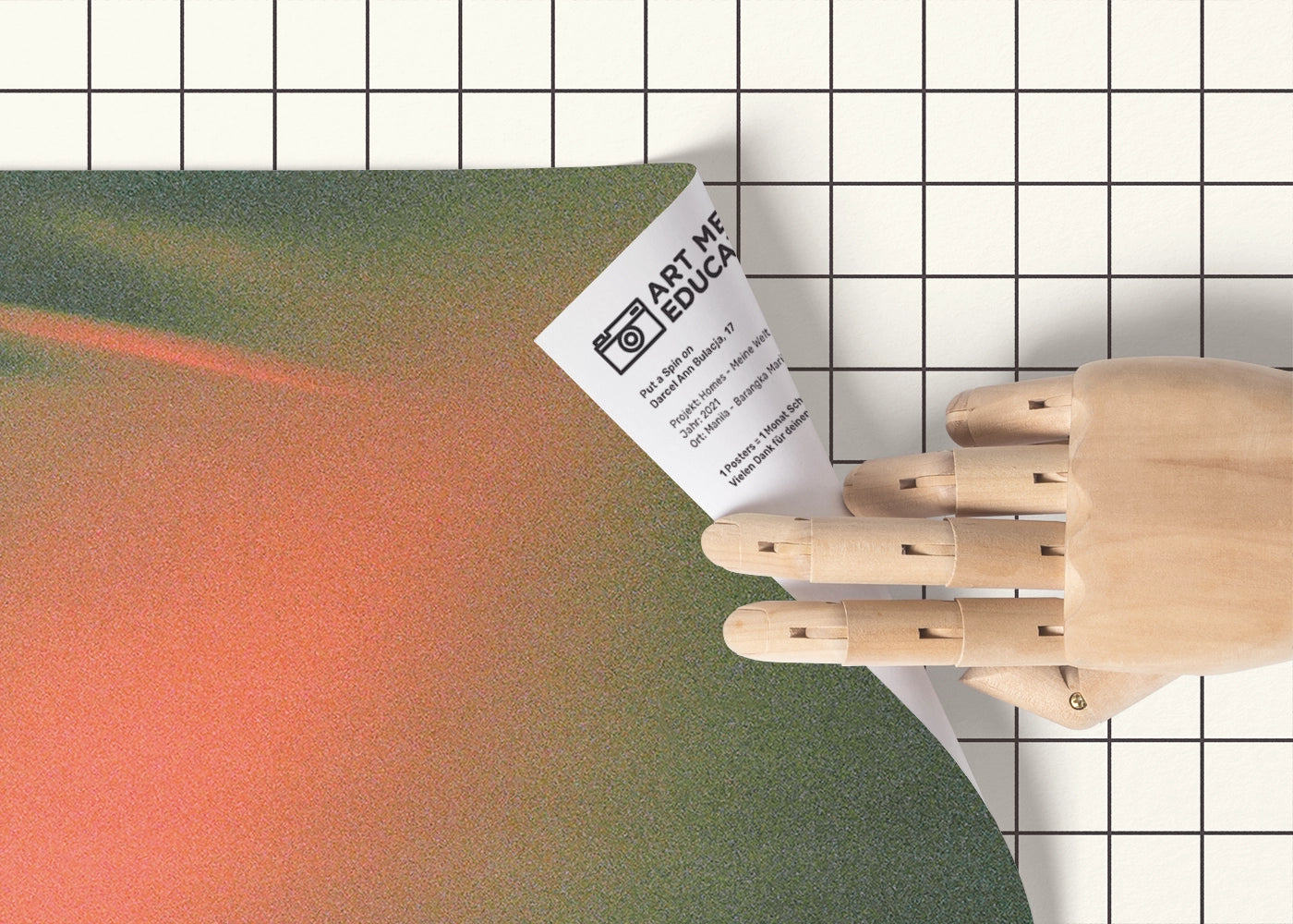 Darcel Ann Bulacja - Put a Spin on - Poster DIN A3 - Detail- Project Homes