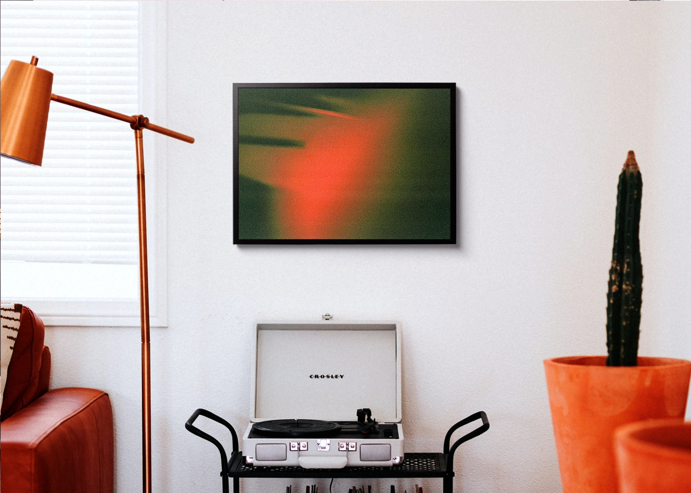 Darcel Ann Bulacja - Put a Spin on - Print poster DIN A3 - black frame - Project Homes