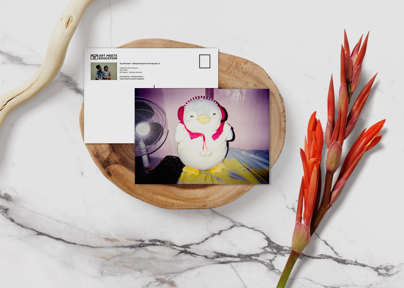 Aaliyah Euro M. Concepcion - Toy Portrait - Print poastcard - Projekt A Life In Colours