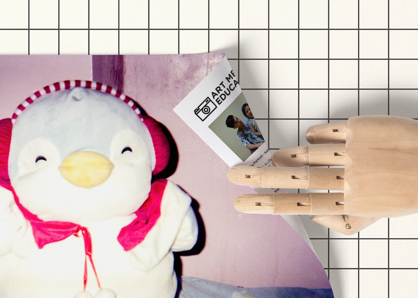 Aaliyah Euro M. Concepcion - Toy Portrait - Print Poster DinA3 Detail - Projekt A Life In Colours