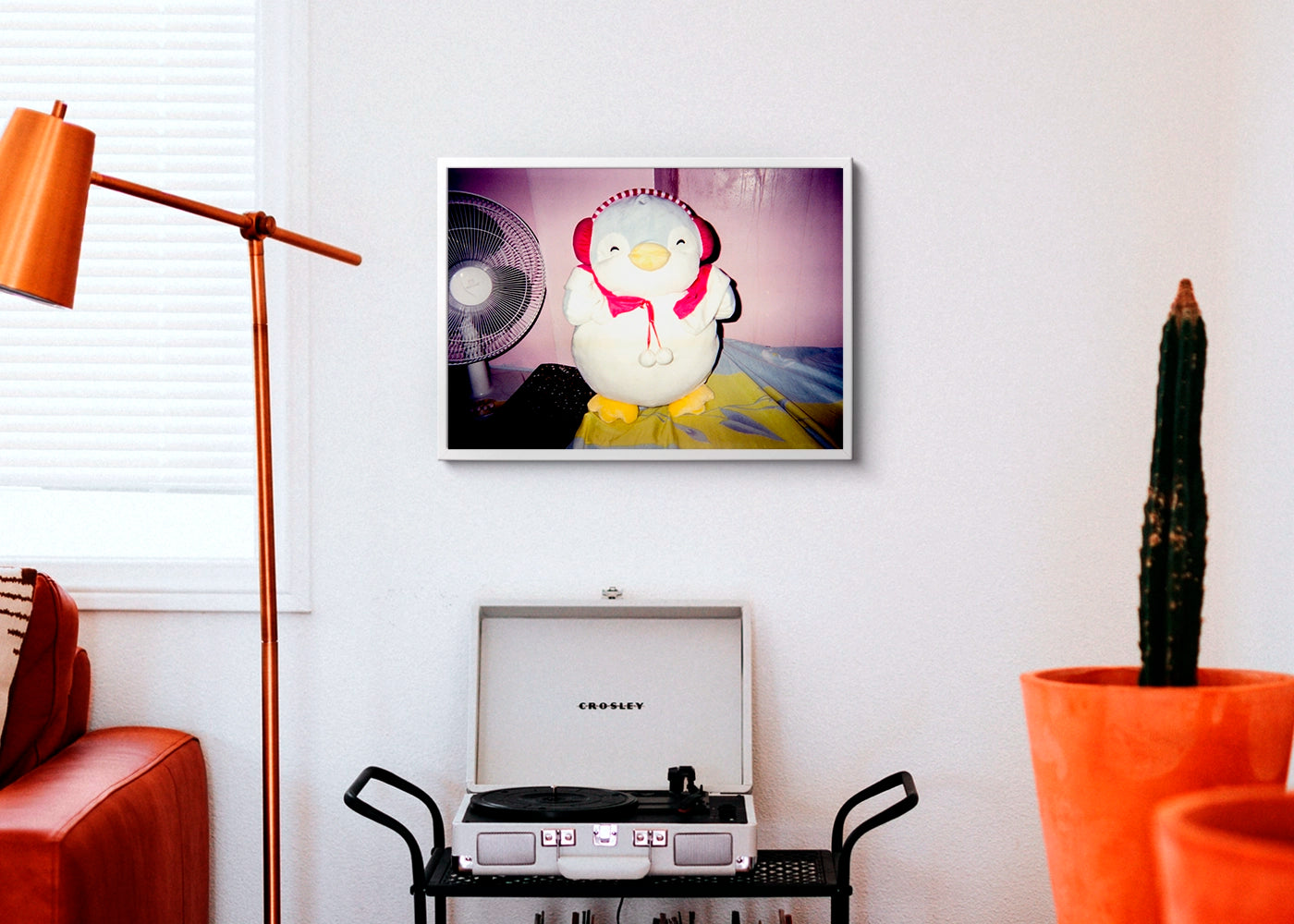 Aaliyah Euro M. Concepcion - Toy Portrait - Print Poster DinA3 frame white- Projekt A Life In Colours