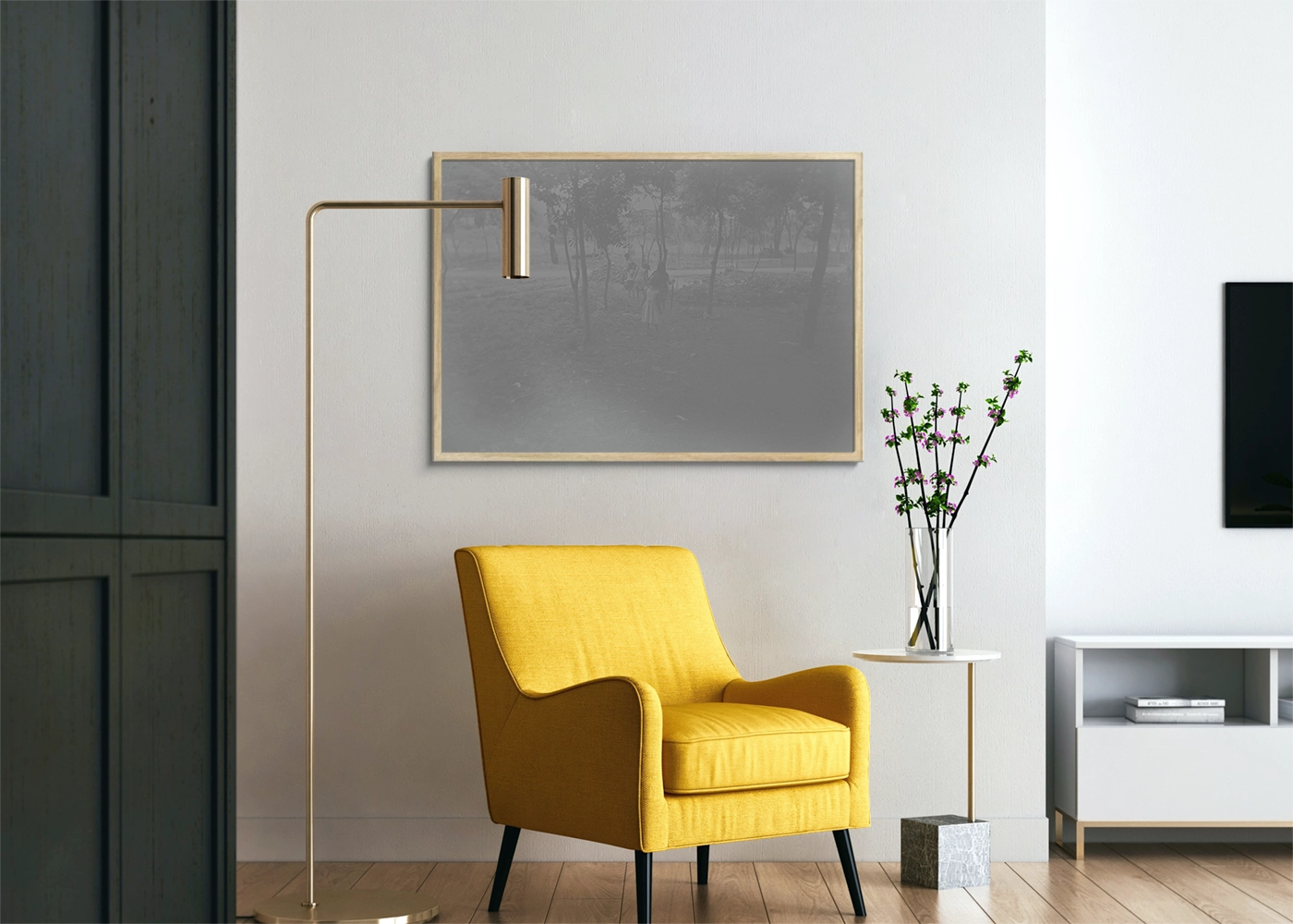 Arkin Lexi B. Vipinoso - Walking Through The Forest - Print Original Oak - Project Street Photography