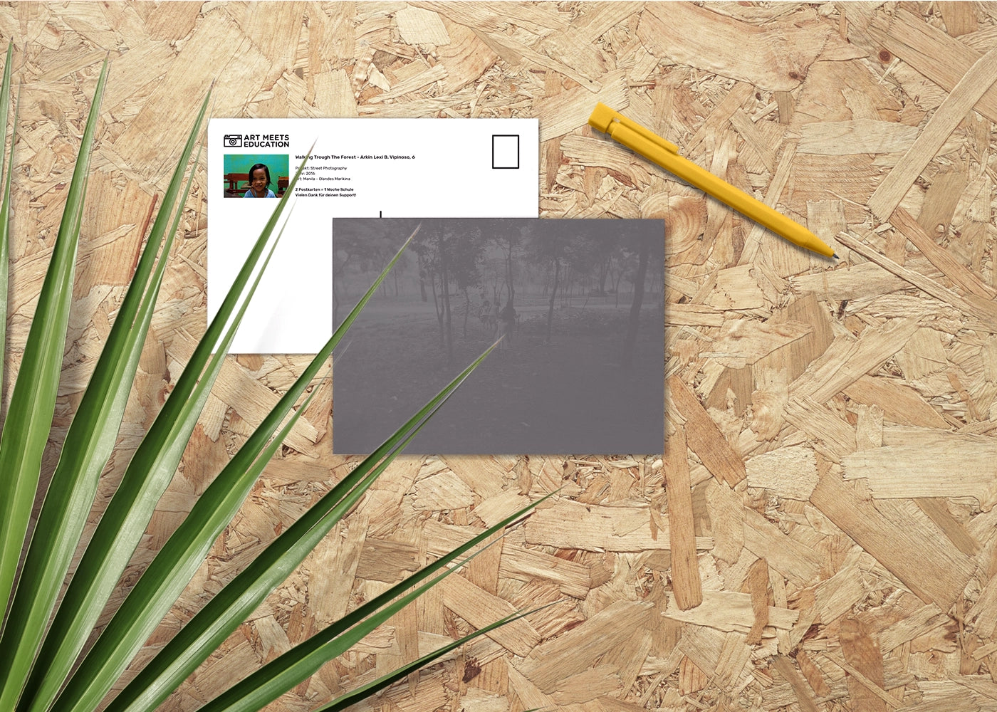 Arkin Lexi B. Vipinoso - Walking Through The Forest - Print Postcard - Project Street Photography