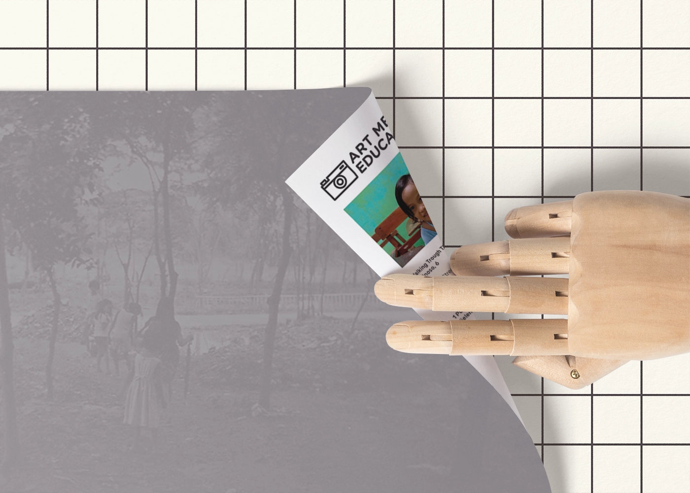 Arkin Lexi B. Vipinoso - Walking Through The Forest - Print Poster DinA3 Detail - Project Street Photography