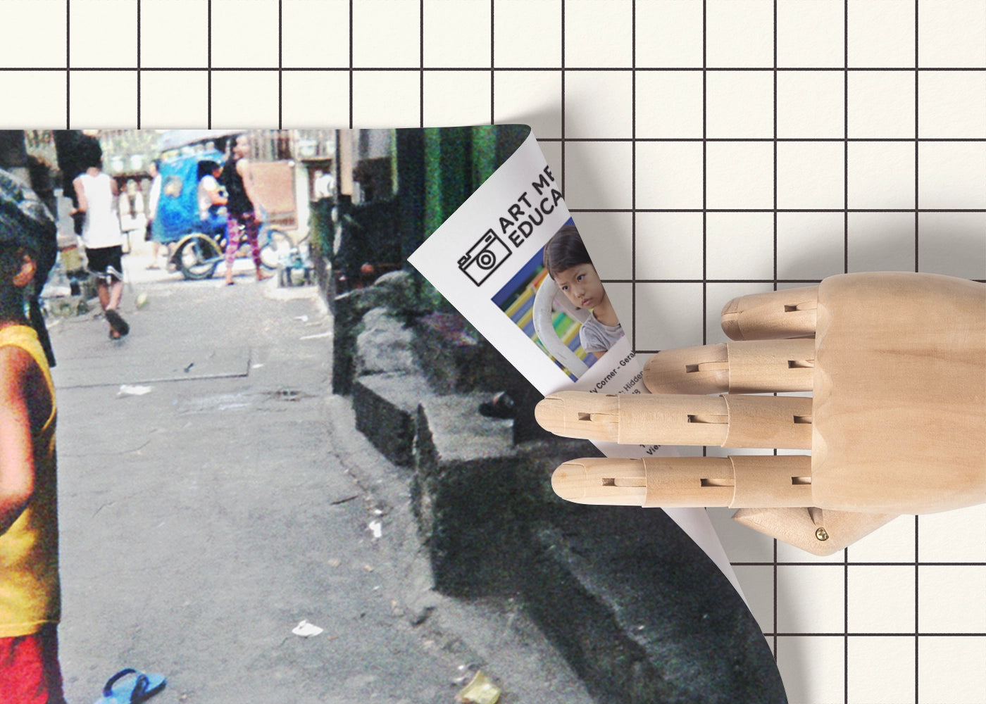 Geraldine P. Castanol - My Corner - Print Poster DinA3 Detail - Project Hidden Places