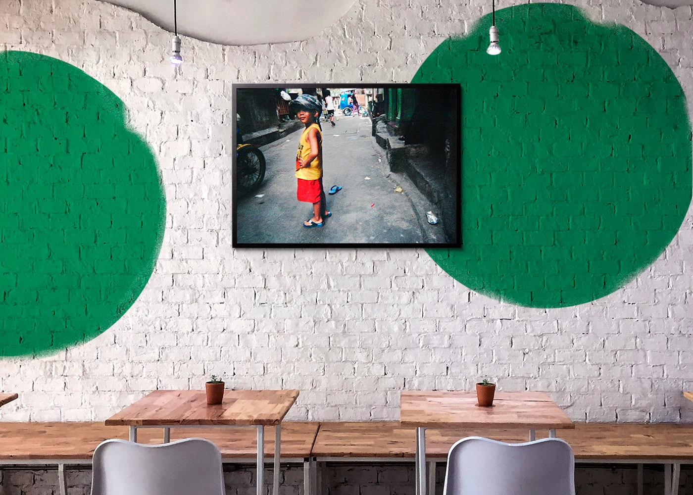 Geraldine P. Castanol - My Corner - Print Original Black - Project Hidden Places