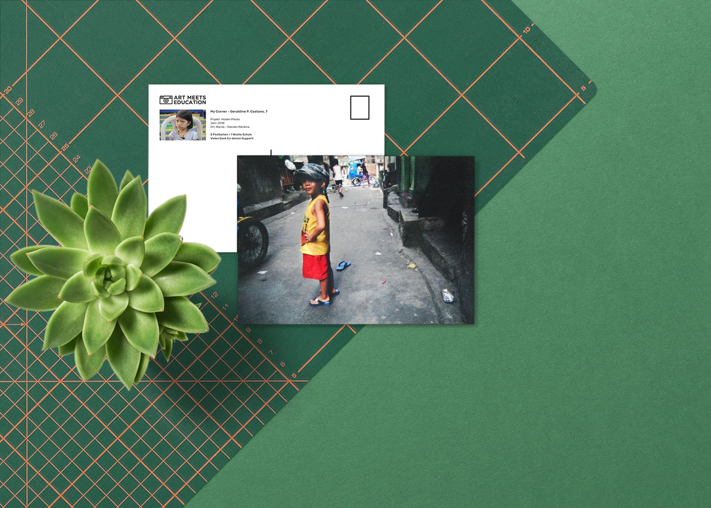 Geraldine P. Castanol - My Corner - Print postcard - Project Hidden Places