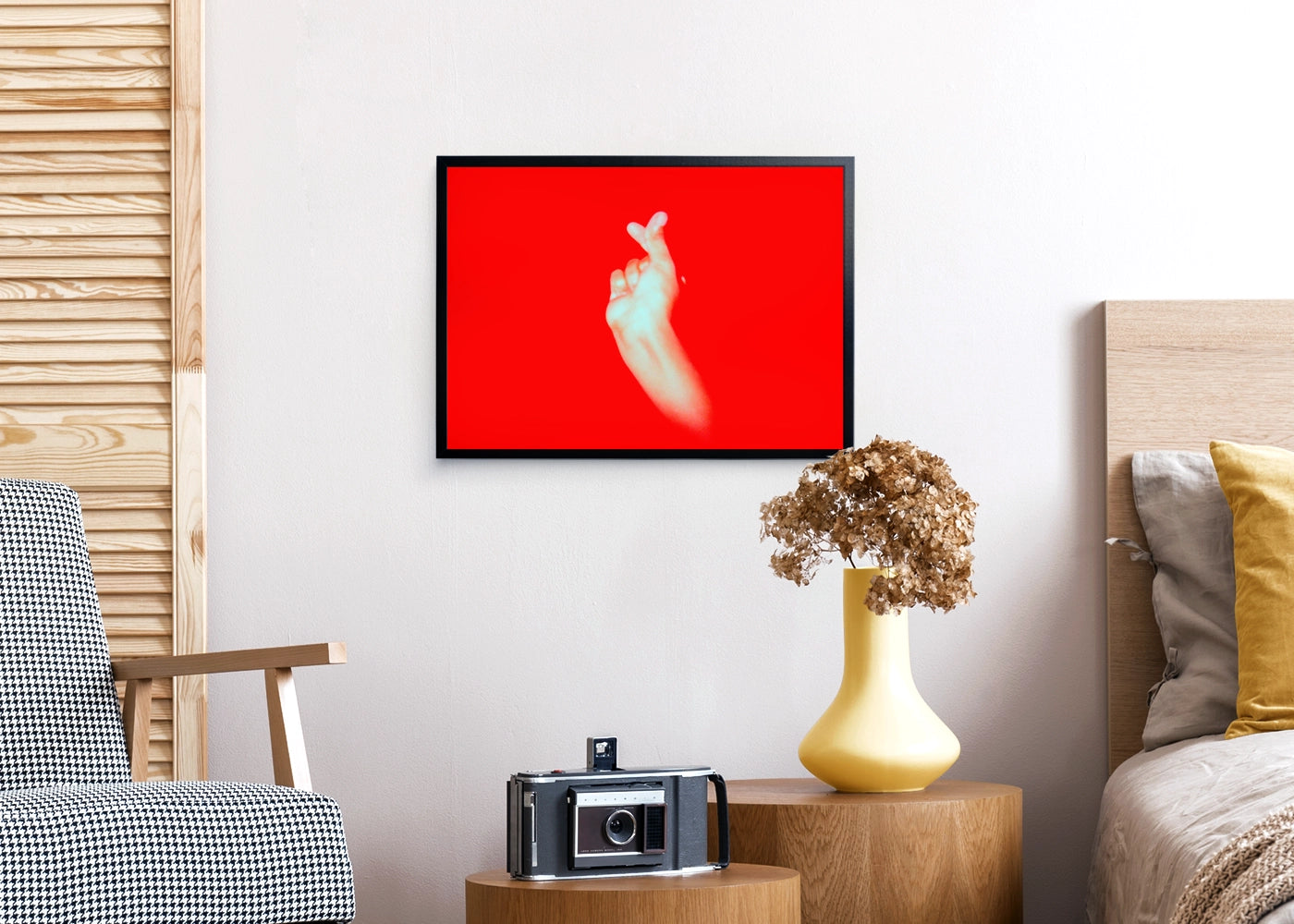 Jeymee A. Sison - Mahal Kita (I Love You) - Print Poster DinA3 with black frame - Project A Life In Colours