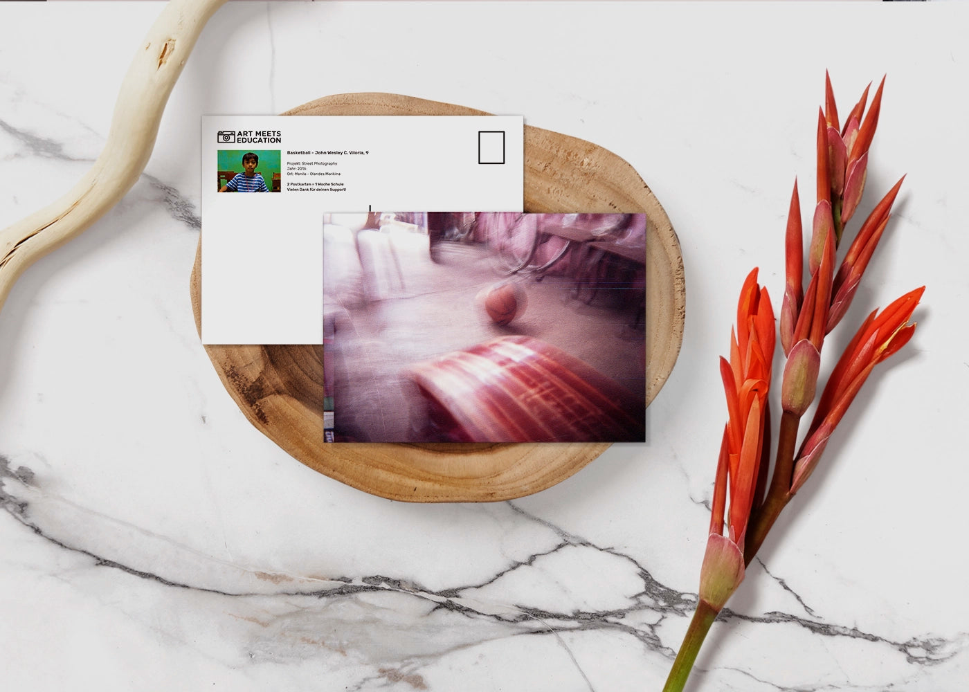 John Wesley C. Viloria - Basketball - Print Postcard - Projekt Street Photography