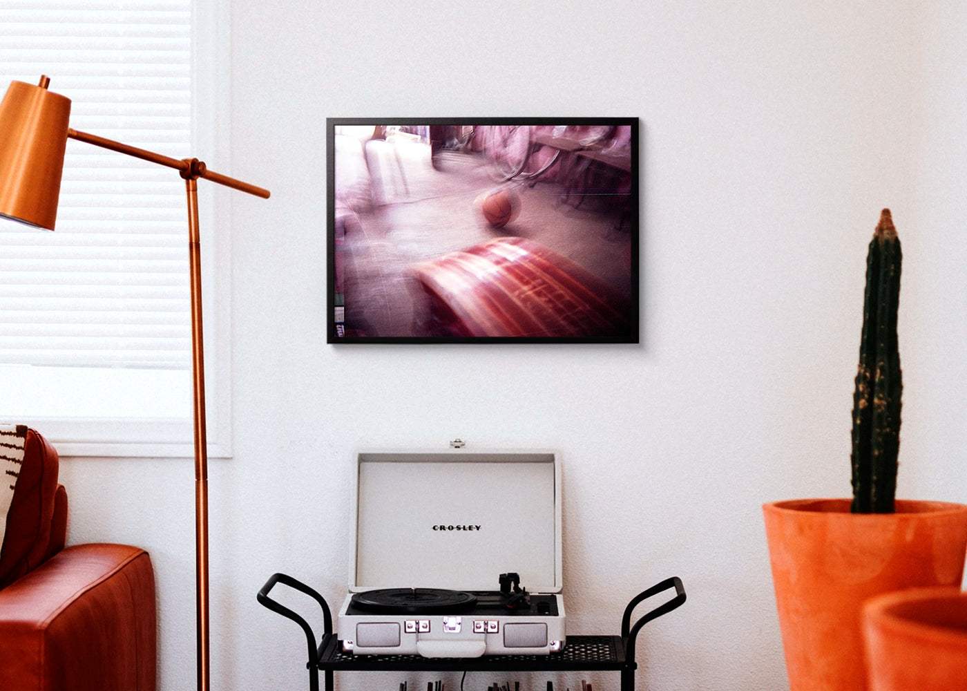 John Wesley C. Viloria - Basketball - Print Poster DinA3 frame black - Projekt Street Photography