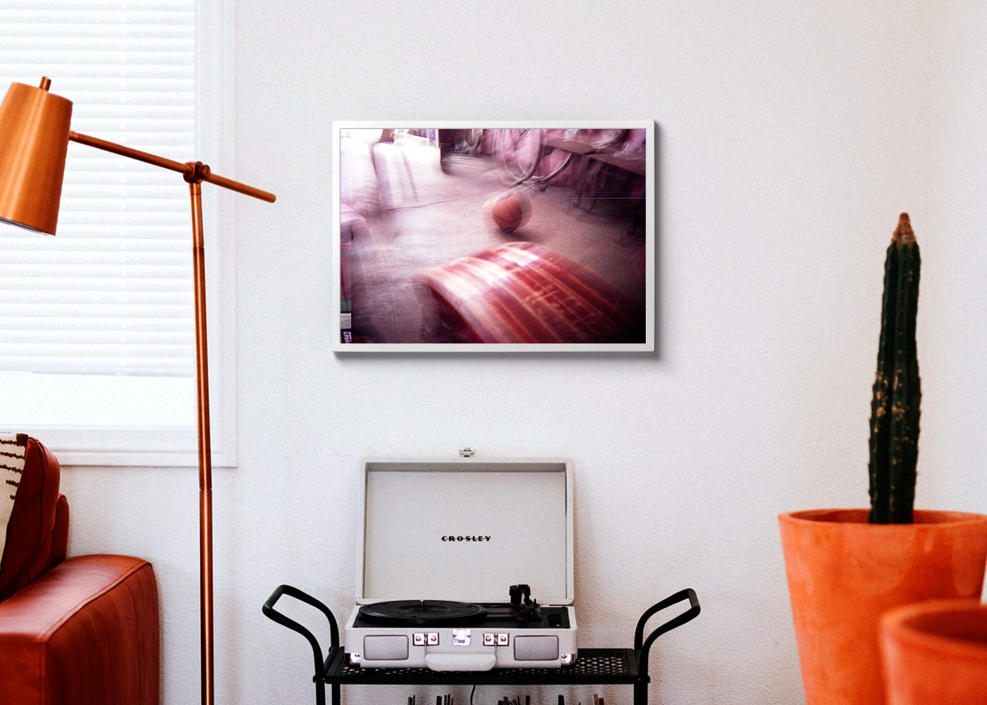 John Wesley C. Viloria - Basketball - Print Poster DinA3 frame white - Projekt Street Photography