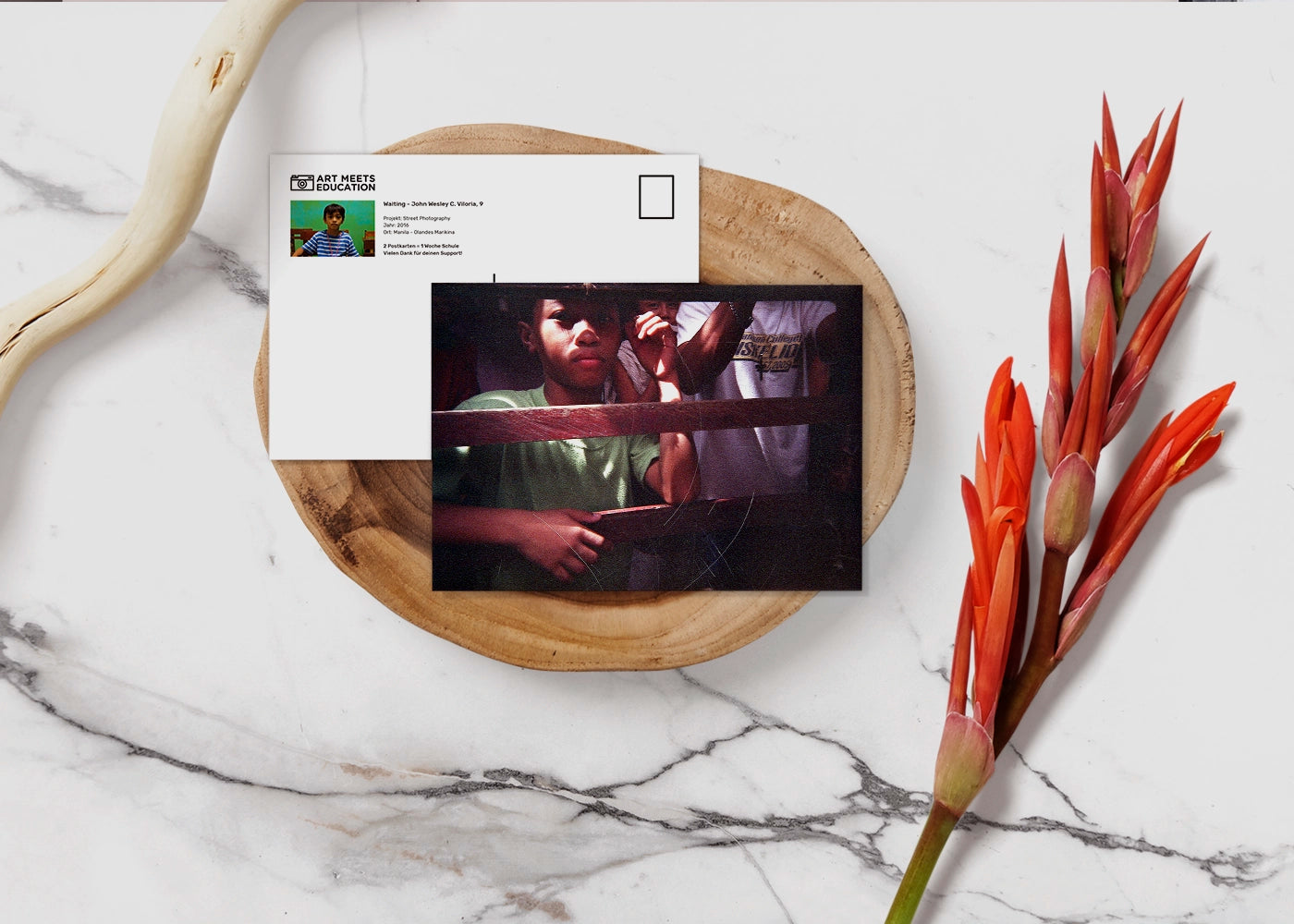 John Wesley C. Viloria - Waiting - Print Postcard - Project Street Photography