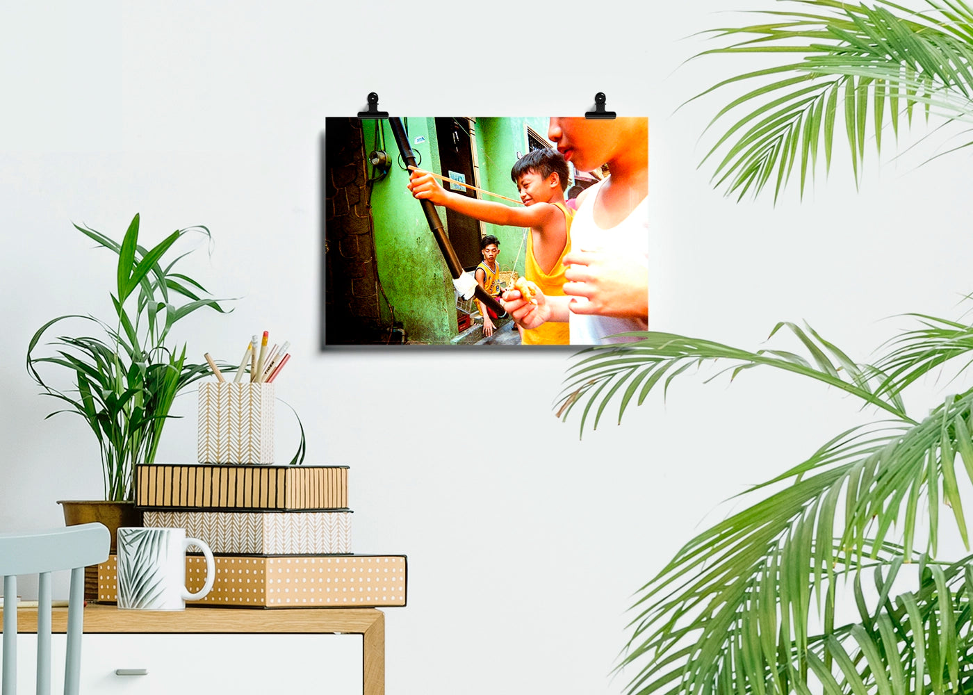 Justin James D. Beltran - Selfmade Bow - Print Poster DinA3 - Project A Life In Colours