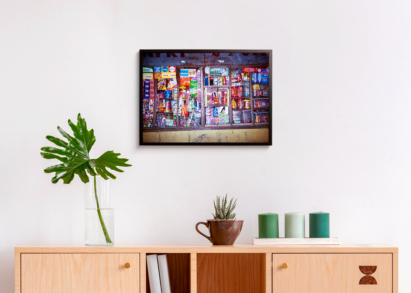 Mary Denise Negra Pilapil - One Peso - Print Poster DinA3 frame black- Project Hidden Places