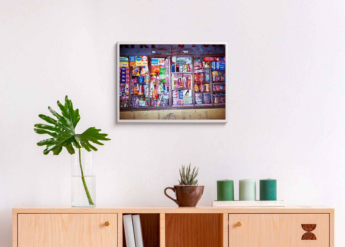 Mary Denise Negra Pilapil - One Peso - Print Poster DinA3 frame white-  Project Hidden Places