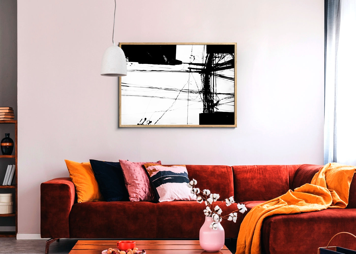 Rhojan Jay P. Cortez - Cable Spaghetti - Print Original Oak - Project A Life In Colours