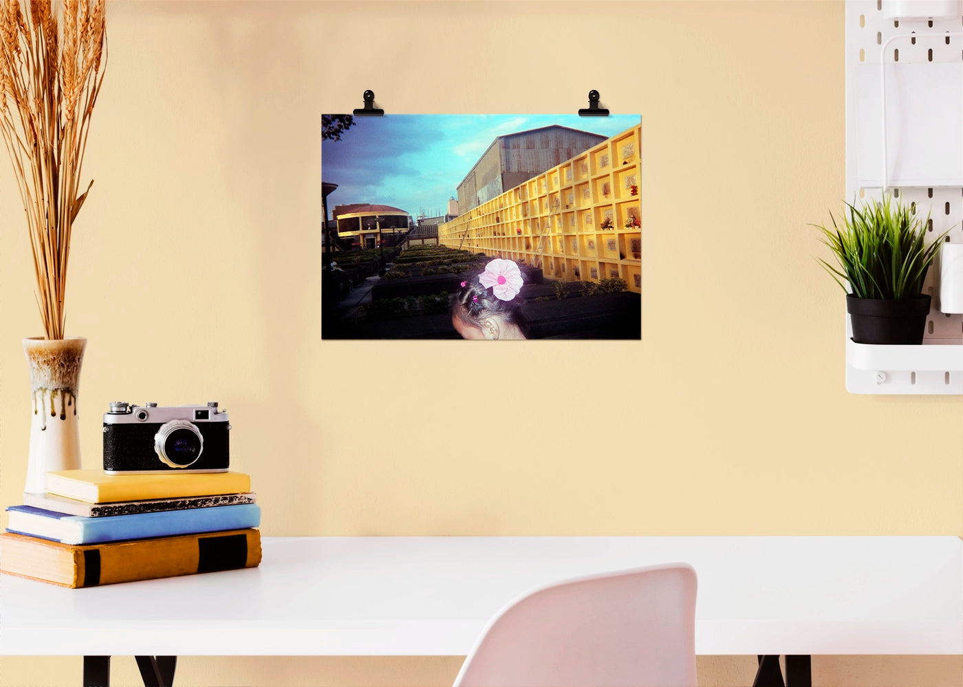 Steven Paner - Flower Girl - Print Poster DinA3 - Project Hidden Places