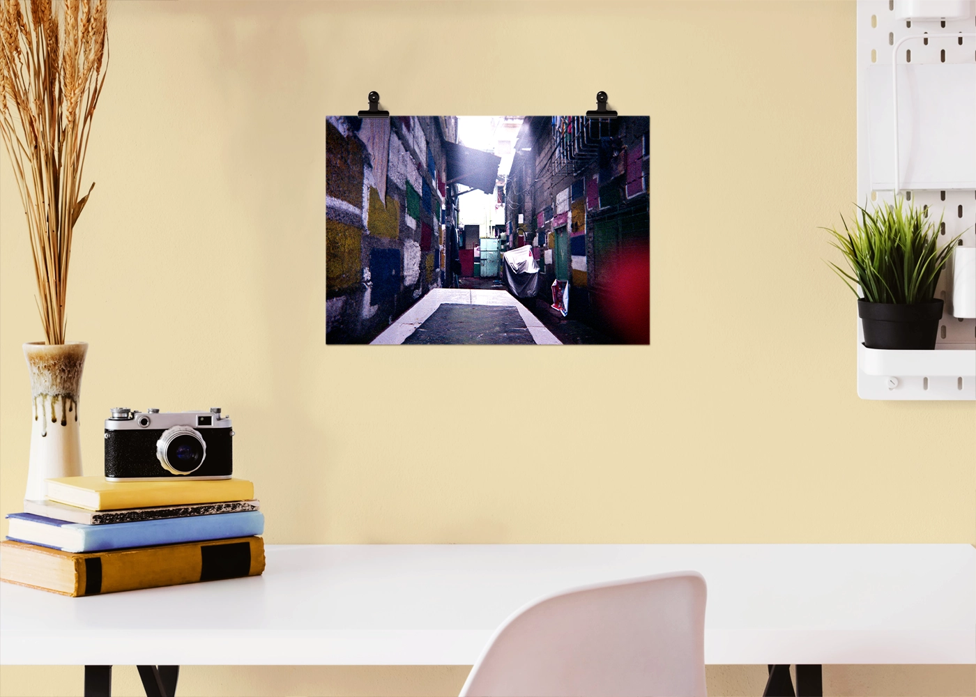 Terienz Adrien A. Rivas - Colored Walls - Print Poster DinA3 - Project Street Photography