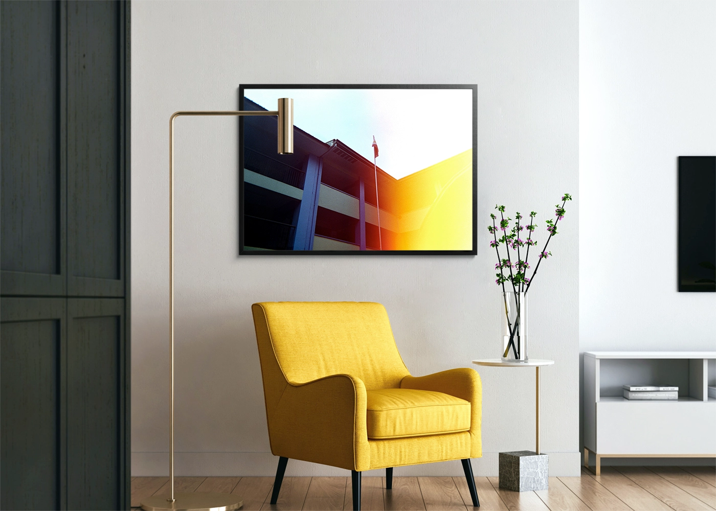 Terienz Adrien A. Rivas - Our Flag - Print Original Black - Project Street Photography