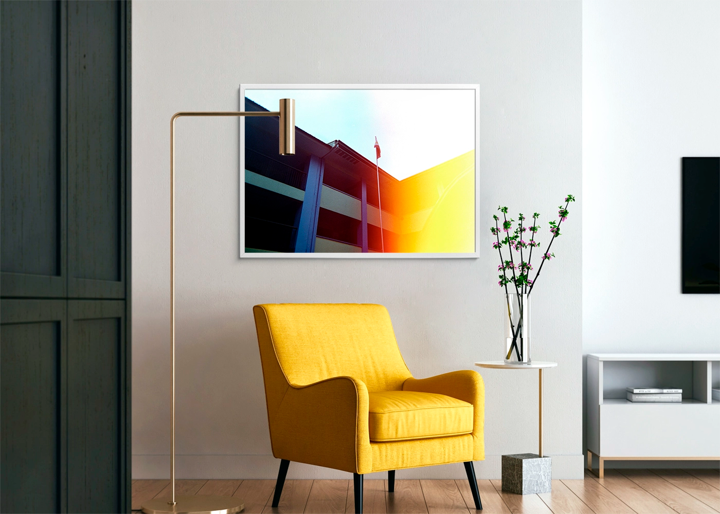 Terienz Adrien A. Rivas - Our Flag - Print Original White - Project Street Photography