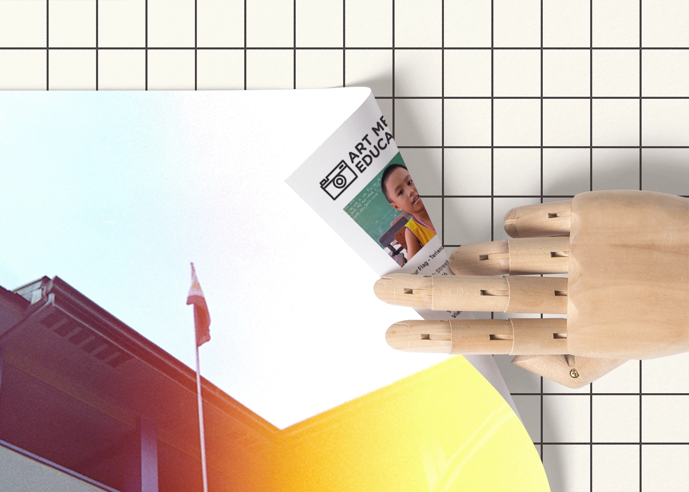 Terienz Adrien A. Rivas - Our Flag - Print Poster DinA3 Detail - Project Street Photography