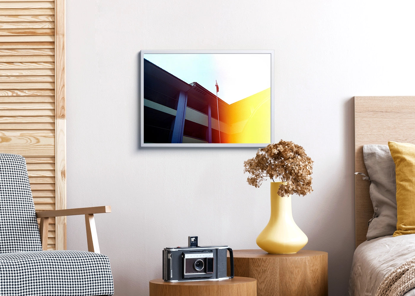 Terienz Adrien A. Rivas - Our Flag - Print Poster DinA3 frame white - Project Street Photography