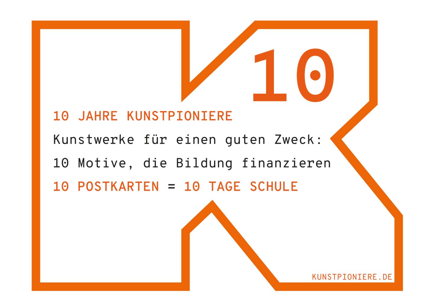 10 Jahre Kunstpioniere Programm X Art Meets Education