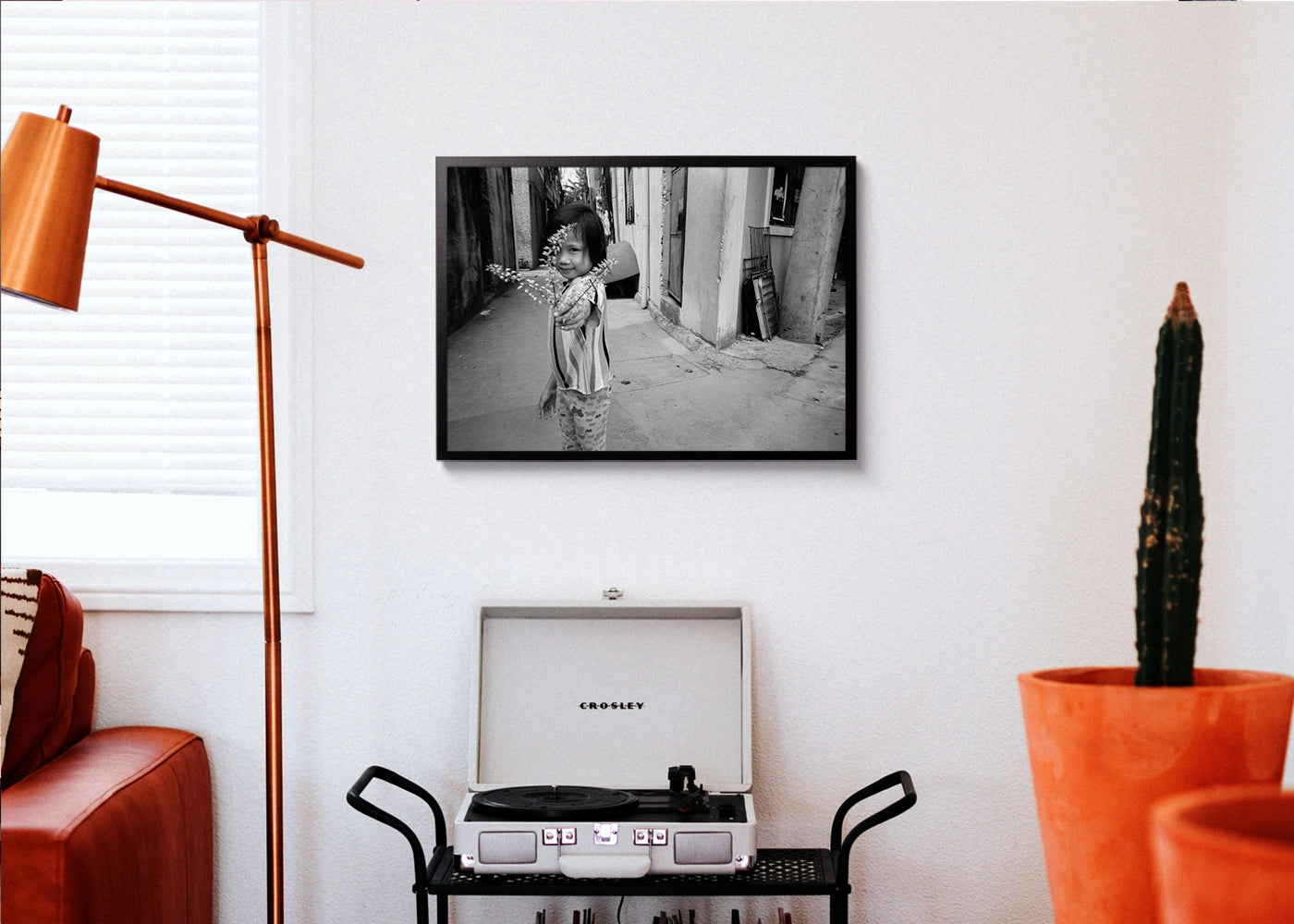 Apple Catanpatan - Its Yours  - Print poster DIN A3 in black frame - Project See What I See