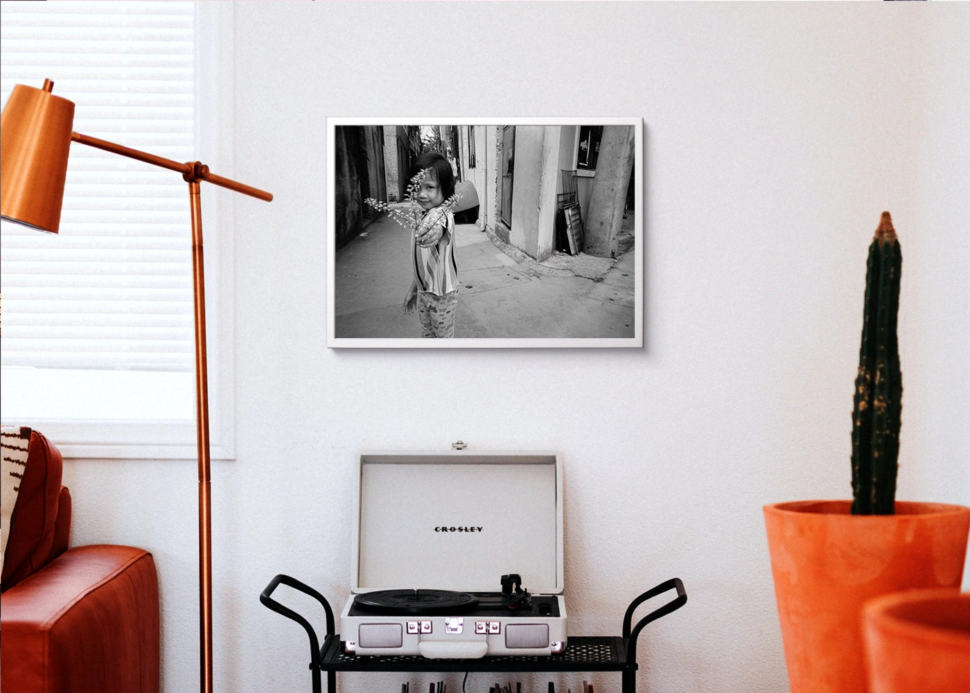 Apple Catanpatan - Its Yours  - Print poster DinA3 in white frame - Project See What I See