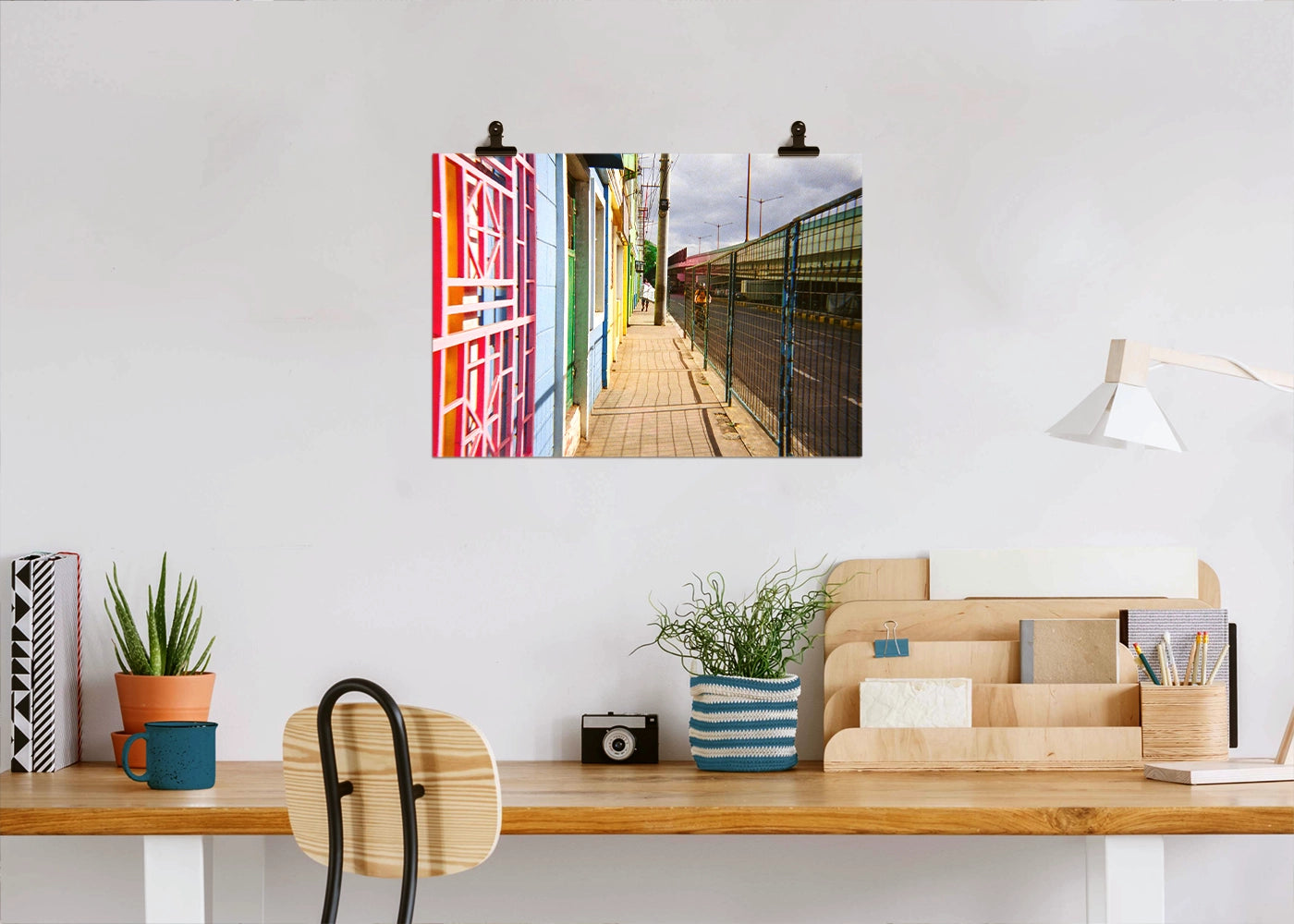 Janiel Lyndro Gillado - Colored Doorway - Poster DIN A3 - Project See What I See