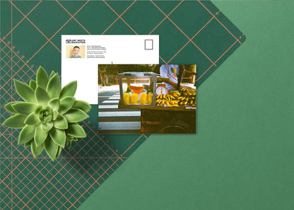 John Bricks Atienza - Fresh Bananas - Print postcard DinA6  - Project See What I See