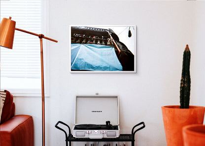 Neil Jacob Billones - Top Down - Print poster DinA3 in white frame - Project See What I See