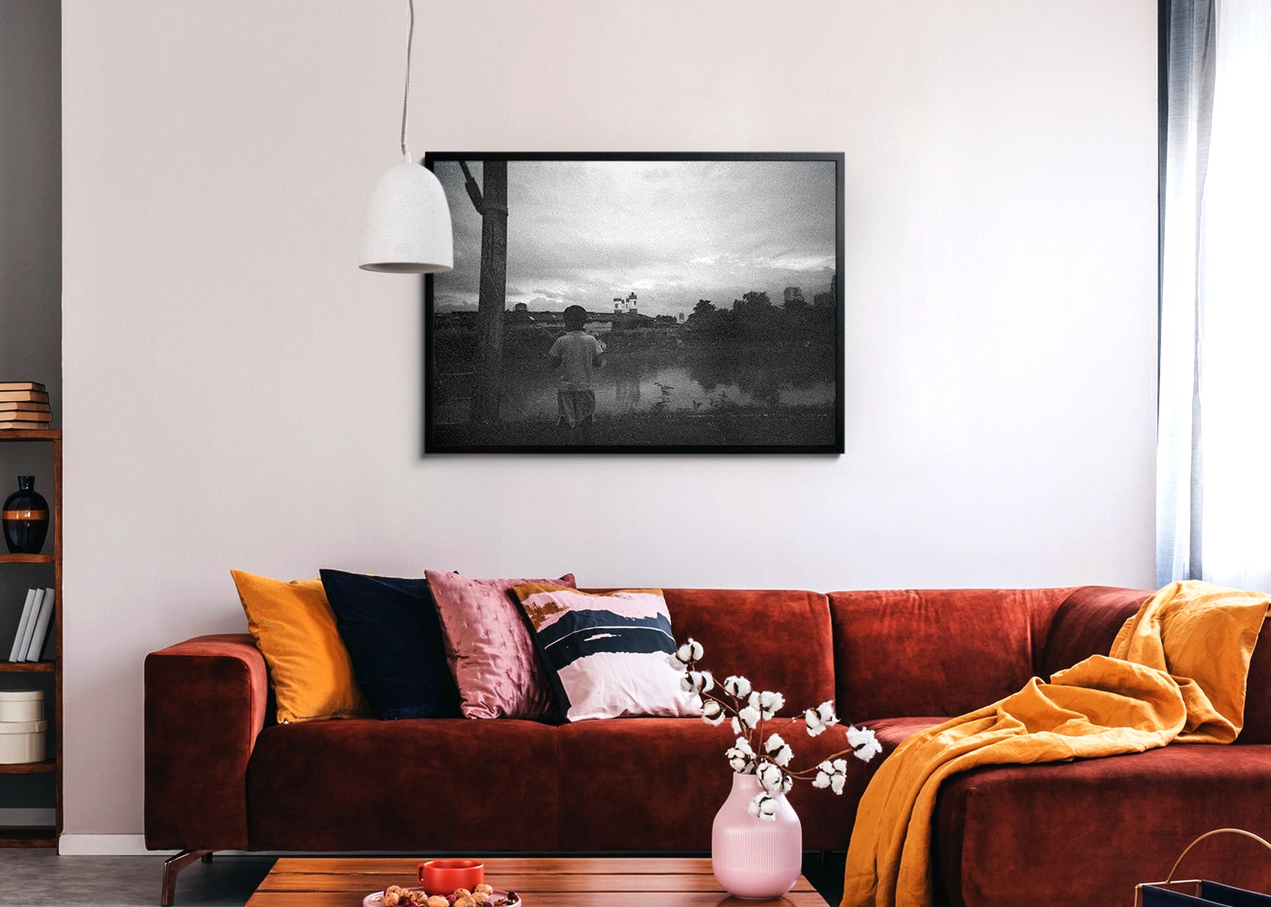 Aeron Denver Delos Reyes - My River - Print Original Black - Projekt Street Photography